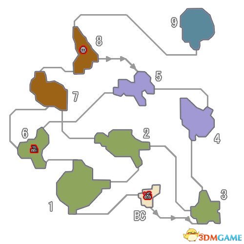 怪物猎人XX新地图遗迹岭采集攻略 遗岭采集地图列表