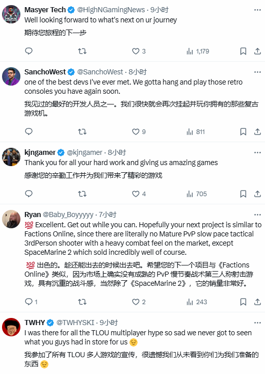 老将离职！顽皮狗游戏总监发文告别:结束十年工作生涯
