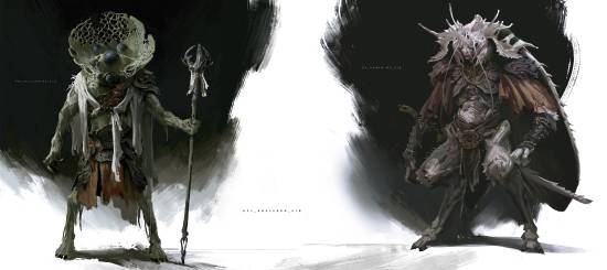 杨奇发《黑神话：悟空》大量角色概念图