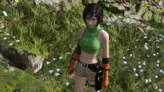 《最终幻想7：重生》MOD：蒂法发色、蒂法泳装
