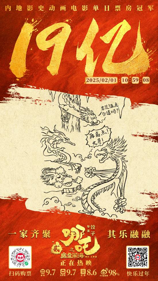 《影之刃零》制作人梁其伟盛赞《哪吒之魔童闹海》:我们 拍一辈子哪吒好吗?