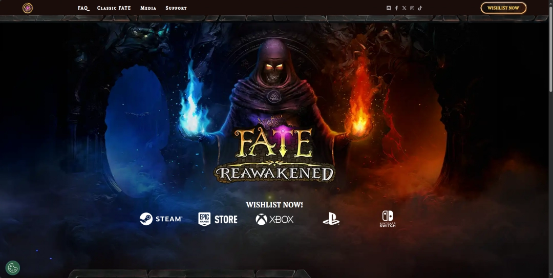 《FATE: Reawakened》游戏官网地址介绍