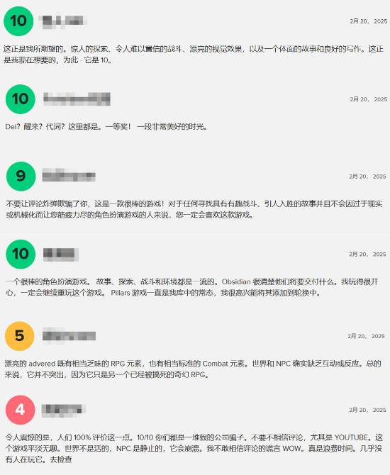 《宣誓》M站玩家评分6.9分：优秀的RPG 但缺乏细节！