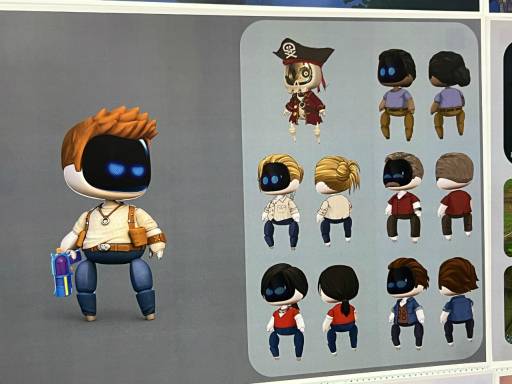 《宇宙机器人》PlayStation联动角色设计图曝光