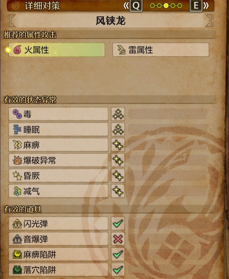 《怪物猎人：荒野》风铗龙打法技巧介绍