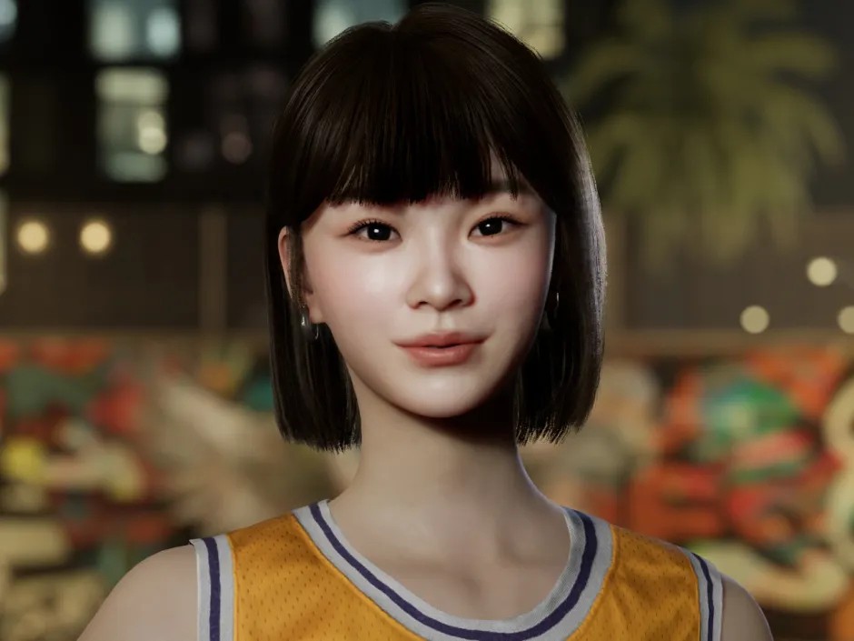 《inZOI》可爱风美女捏脸分享