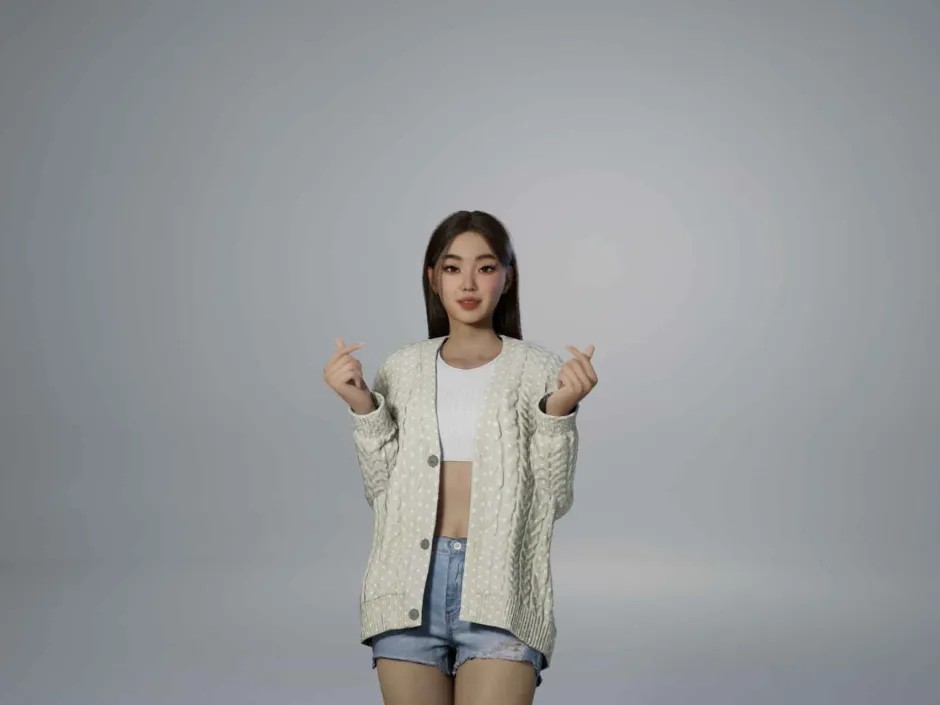 《inZOI》经典韩国美女捏脸分享