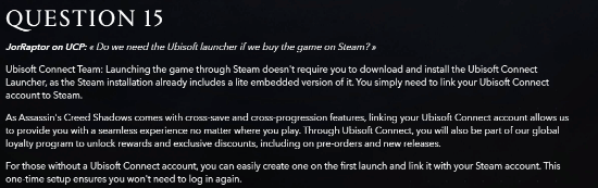 正确的决定！《AC影》Steam版无需下载育碧启动器