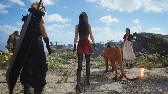 《FF7RB》蒂法换装史卡蕾特Mod：黑丝大雷太养眼