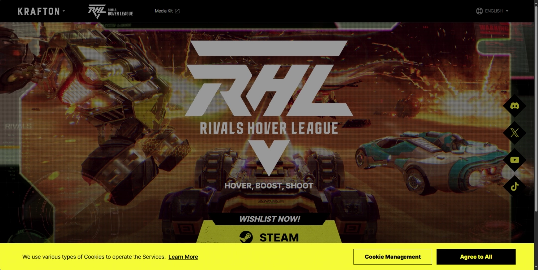 《Rivals Hover League》游戏官网地址介绍