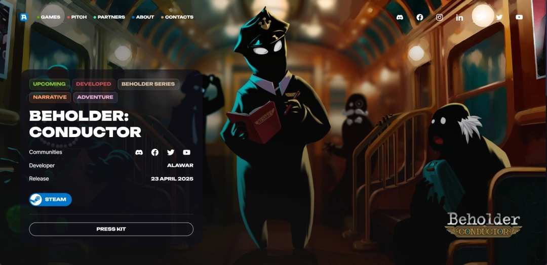 《旁观者：列车长》游戏官网地址介绍