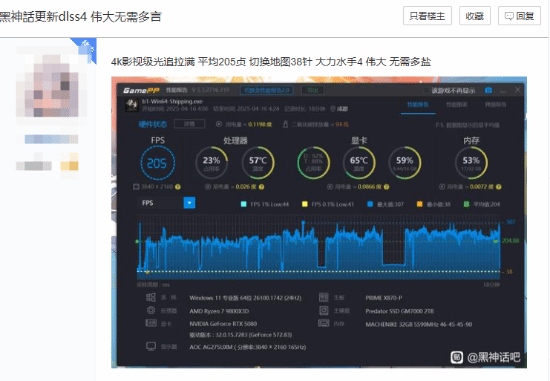 《黑神话：悟空》更新DLSS 4！你的游戏效果如何？进来晒晒