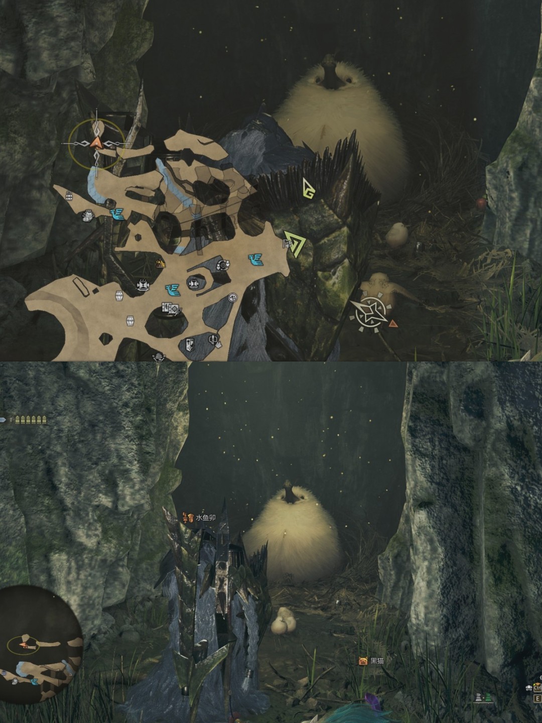 《怪物猎人：荒野》巨大柔毛秧鸡具体位置介绍