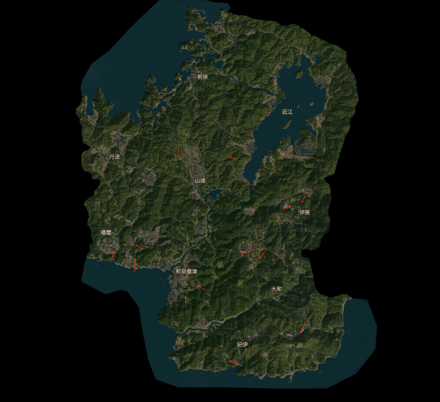 《刺客信条:影》全墨绘具体位置分享