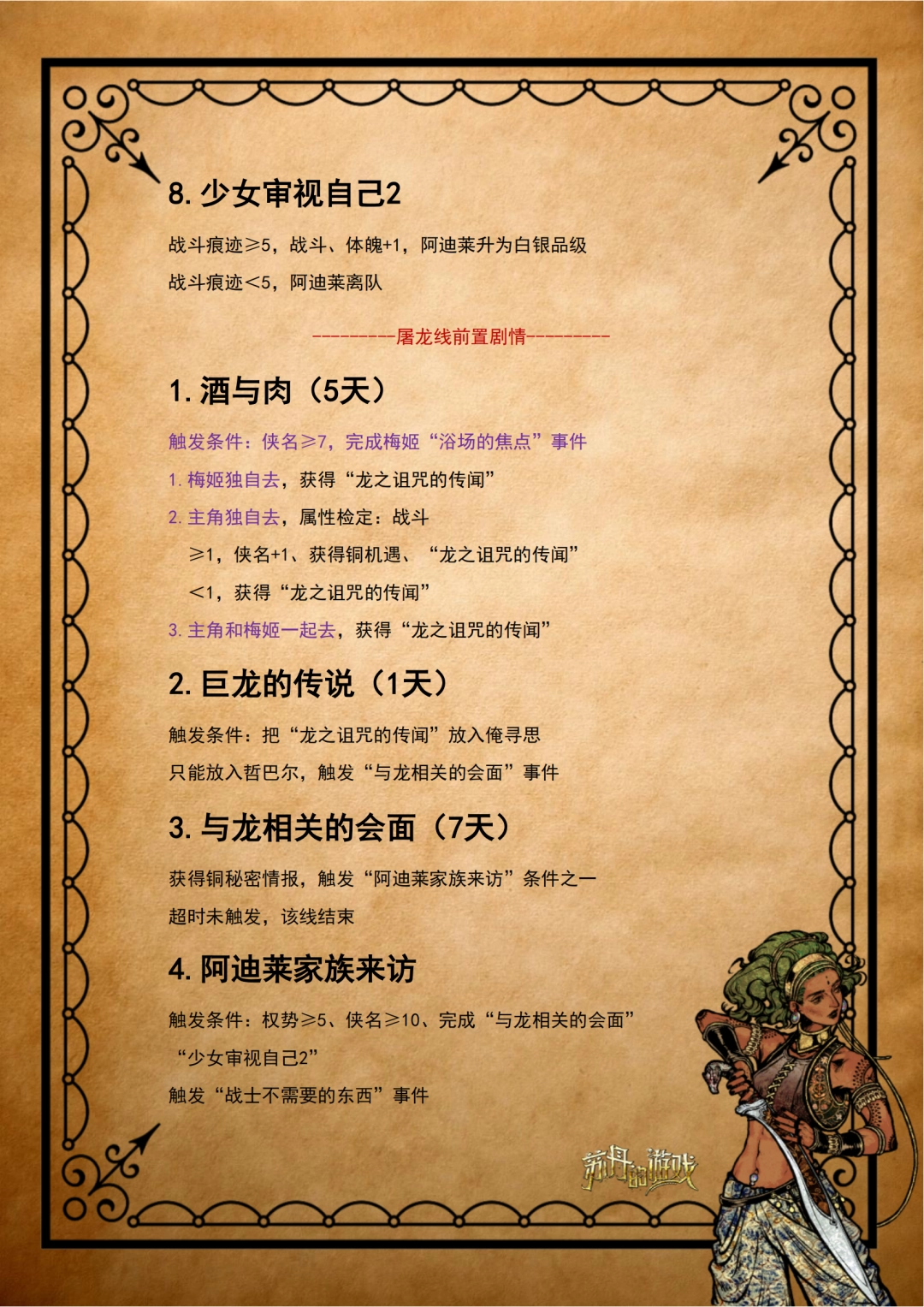 《苏丹的游戏》阿迪莱剧情攻略分享