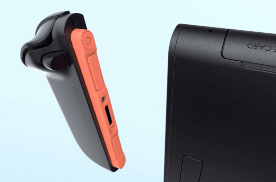 Switch 2磁吸手柄最初设计没有释放按钮 用力拉就行