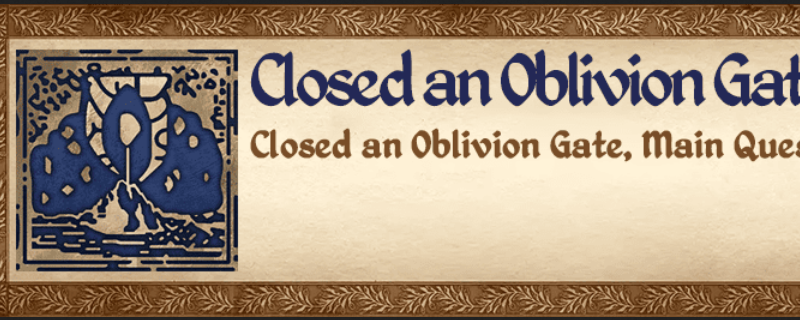 《上古卷轴4：湮灭重制版》关闭湮灭之门成就攻略分享