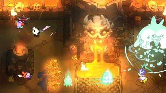 Steam新游《呆呆大乱斗》首发喜加一：多人乱斗笑到最后！