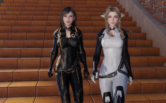 《FF7重生》换装MOD：《质量效应2》战服又飒又美