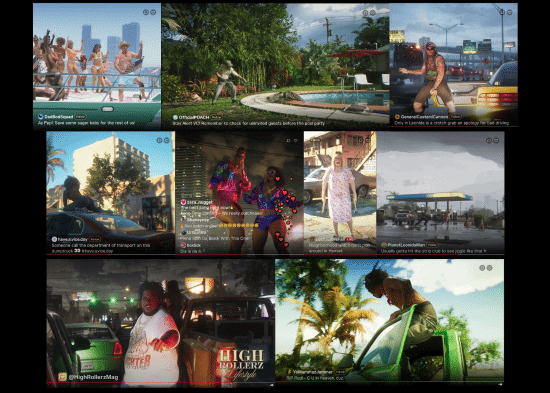 《GTA6》新预告片的变化：较首支预告缺少社媒元素