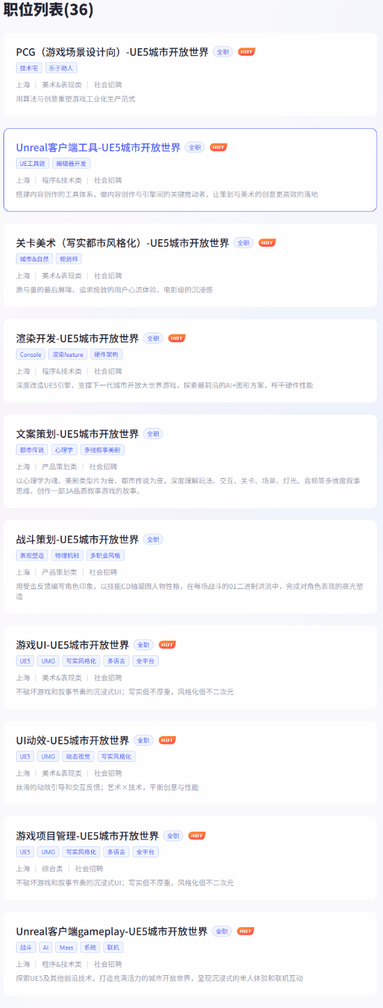 米哈游旗舰级新游：虚幻5城市开放世界 登下一代主机