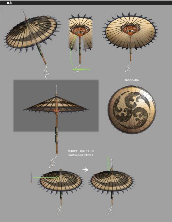 《狂野之心S》设定图大公开！制作人本命武器竟然是把伞？
