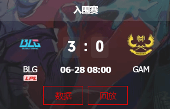BLG战队3:0轻松击败G2！成功晋级《英雄联盟》MSI淘汰赛阶段