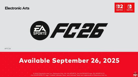 任天堂直面会：FC26将登陆两代NS！9月26日上线