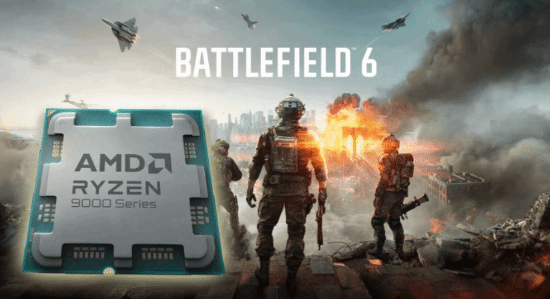 出色优化!《战地6》用锐龙7 9800X3D + RTX 5080可达300+ FPS！