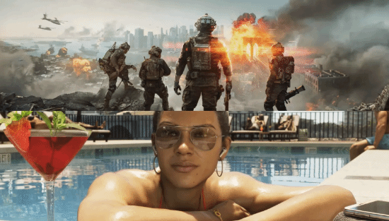 毫不畏惧！EA称《战地6》本来与《GTA6》撞车发售