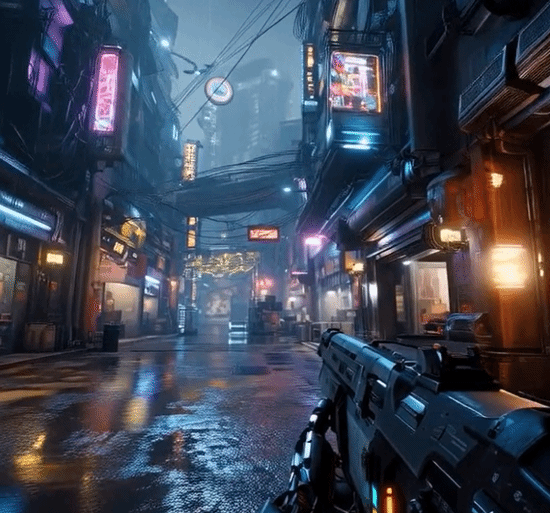 Grok竟然生成了《2077》场景！马斯克：这就是游戏的未来
