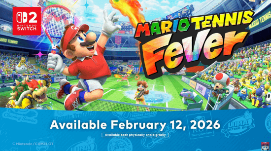 《马里奥网球Fever》公布：2026年2月12日登Switch2