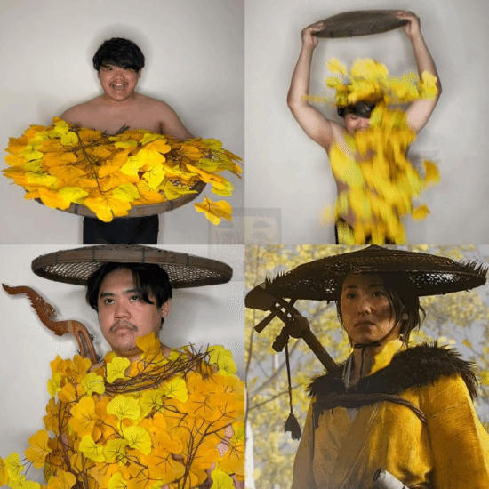 低成本COS小哥变《羊蹄山》\”雨姐\”:颜值反超？