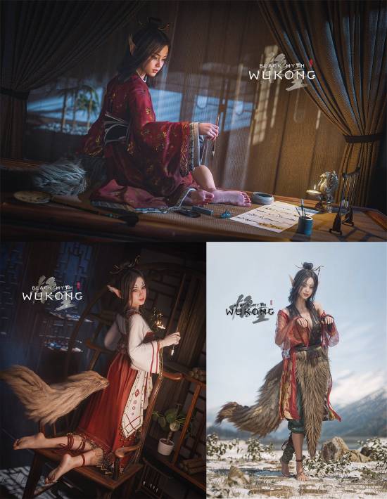 3D大神提取《黑神话：悟空》光头美女模型！猜猜她是谁？