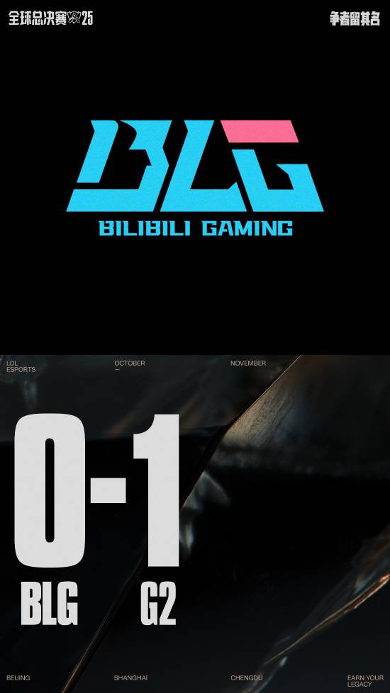 《斗破苍穹》作者谈BLG败给G2：内战猛如虎 外战怂如狗！