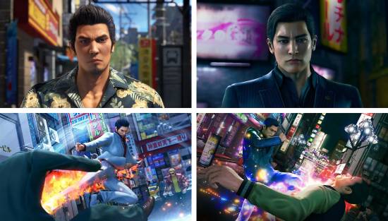 《如龙：极3/如龙3外传Dark Ties》海量截图！外传主角峰义孝战斗风格揭晓