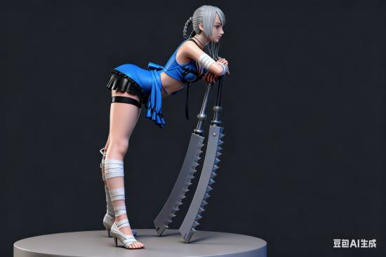 《尼尔：机械纪元》人偶手办凯妮正在制作中