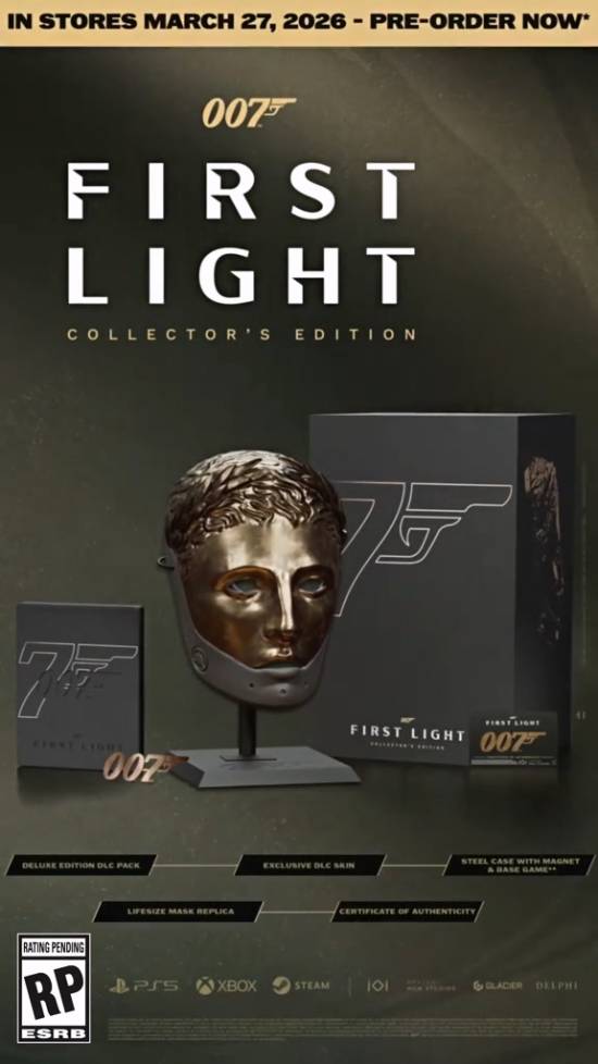 TGA抢先看？《007初露锋芒》新预告提前泄露！