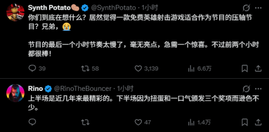 杰夫让玩家们为TGA打分：超33%的人给出最低评价！