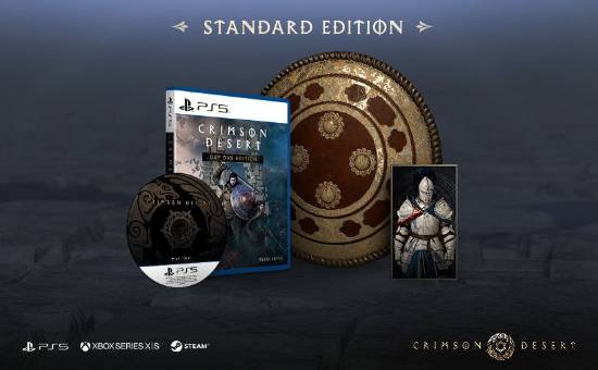 支持中配！《红色沙漠》PS5光盘曝光：封面超帅
