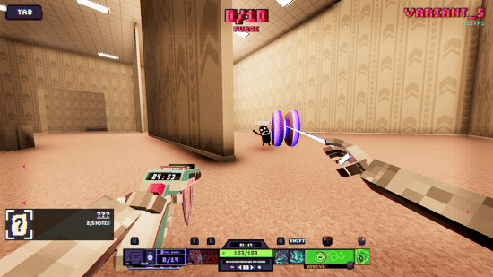 复古肉鸽FPS《ODDCORE》1月7日开启EA 5分钟一局体验高速射击