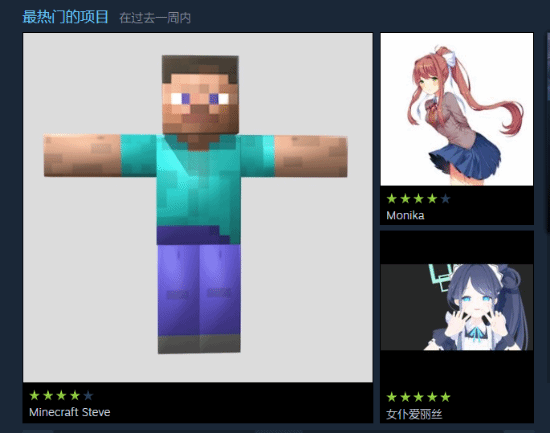 奇葩桌宠《你妈》好评如潮：创意工坊皮肤井喷 二次元角色为主