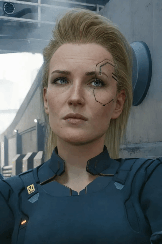 素颜《2077》女角色效果如何？卸妆美照依旧顶级！