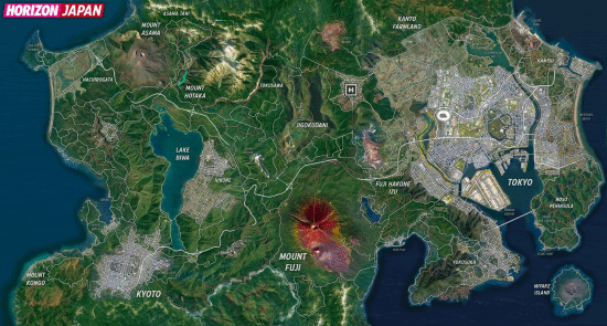 网友发《地平线6》地图后删号跑路！含东京大城市