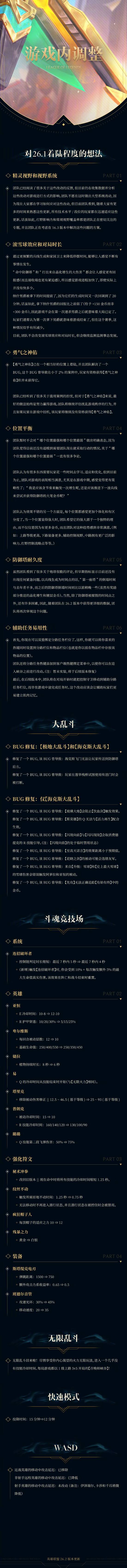 《LOL》凌晨1点开始全区停机维护！全新版本上线