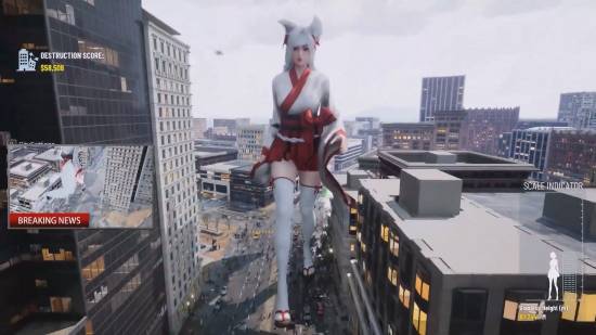 《GIANTESS PLAYGROUND》新实机 支持美女模型